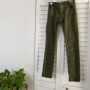 Prana Army Green Jeans